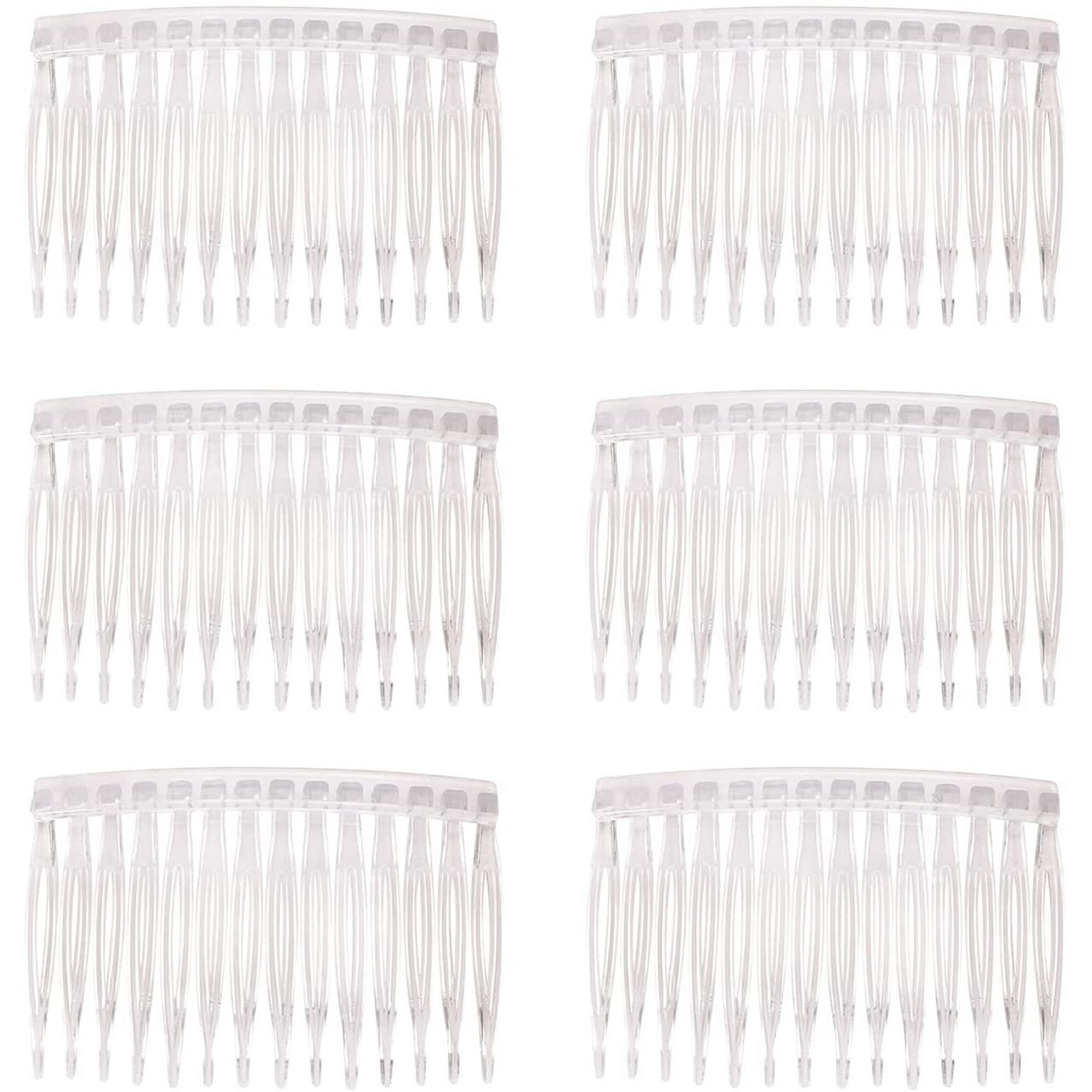 6 Pcs Metal Hair Combs Clips Comb Slides 30 Teeth DIY Women Hair Accessories 6 Pcs Metal Hair Combs Clips Comb Slides 30 Teeth DIY Women Hair Accessories